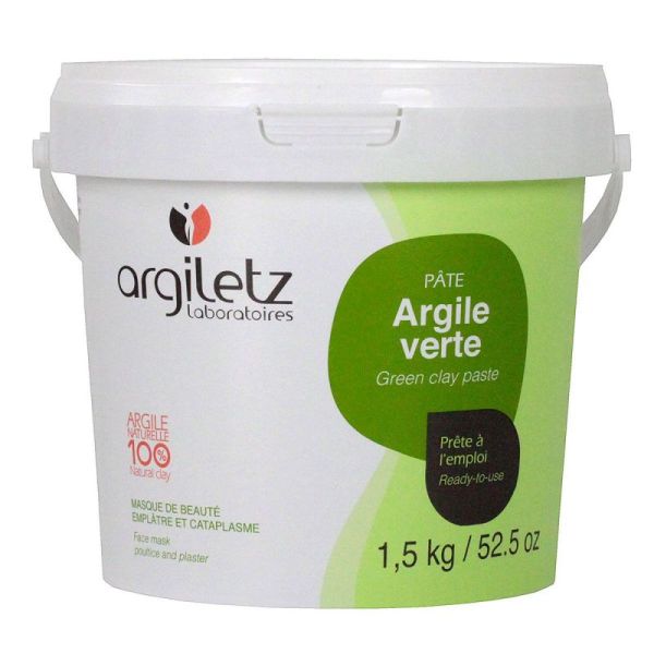 Argiletz Argile Vert Pot 1,5kg