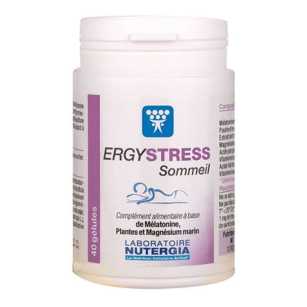 Nutergia Ergystress Sommeil Gelu Bt40