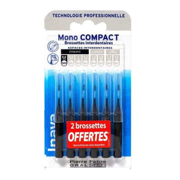 Inava Mono Compact Brossettes Noir 42