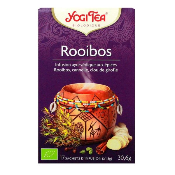 Sachets d'infusion Rooibos Yogi Tea x 17