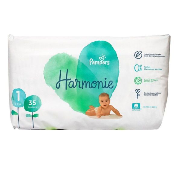 Pampers Harmonie Taille1 35