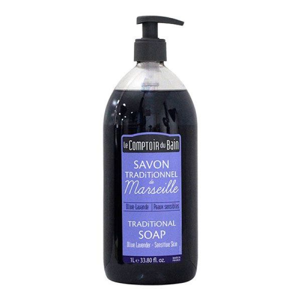Savon de Marseille liquide 1000ml - olive lavande