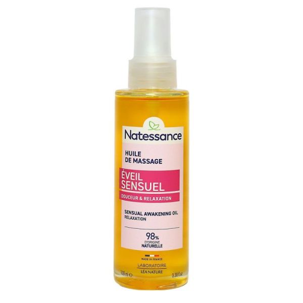 Natessance Huile Massag Eveil Sensfl100Ml