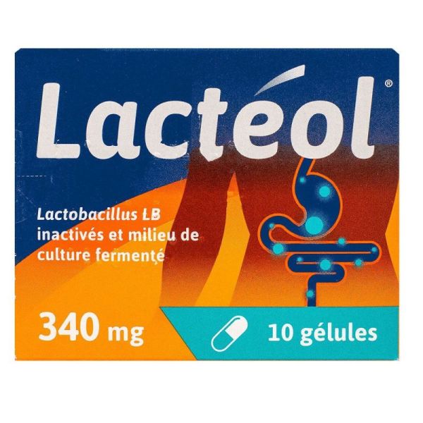 Lacteol 340mg Gelu Bt10