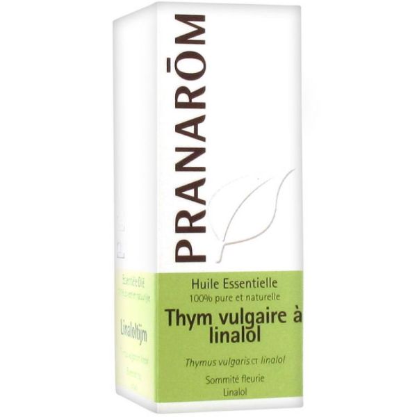 Pranarom huile essentielle de Thym vulgaire à linalol 10mL
