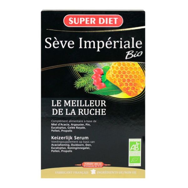 Sève impériale bio 20x15ml