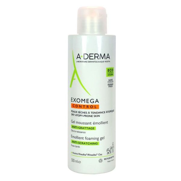 Aderma Exomega Gel Mouss 500ml