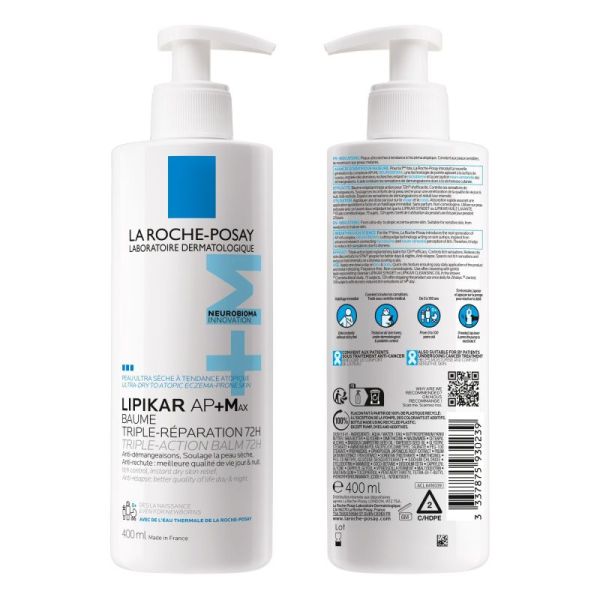 Roche P Lipikar Baum Apmax 400Ml