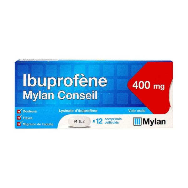 Ibuprofene 400mg Cons Myc Cpr12