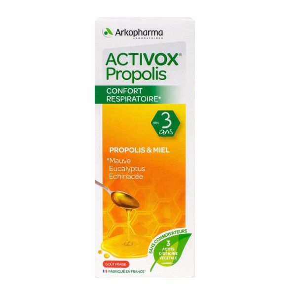 Activox Propolis Conf Respi Sirop Fl140ml