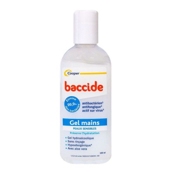 Baccide Gel Main 100Ml Blanc