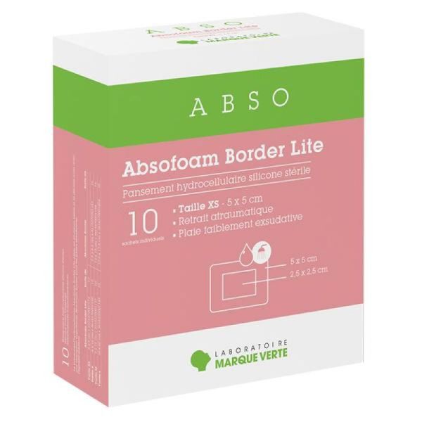 Absofoam Border Lite Xs 5x5cm 10