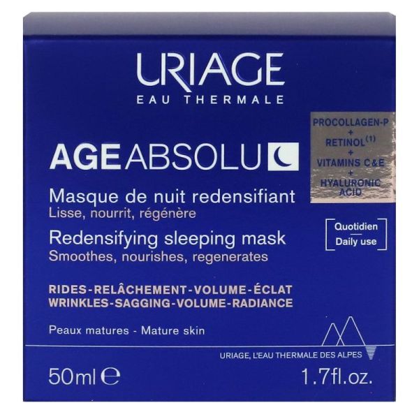 Uriage Age Absolu Masque Nuit Red Pot50Ml