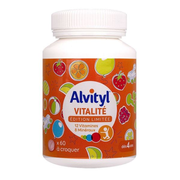 Alvityl Vitalite A Croquer Cpr60