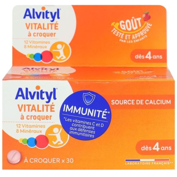 Alvityl Vitalite Kids  A Croquer Cpr30