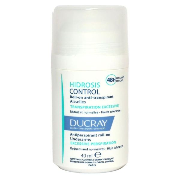 Ducray Hidrosis Control Rollon A-Tra 40Ml