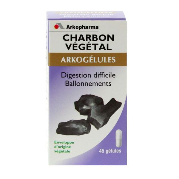 Arko Charbon végétale 45 gélules