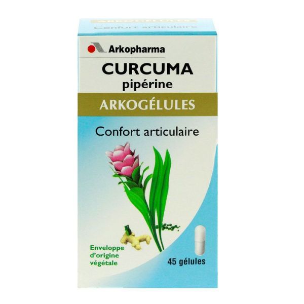 Arko Curcuma +piperine 45 gélules