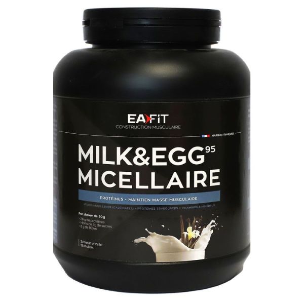 Eafit Milkampegg 95 Micell Vanille 750g