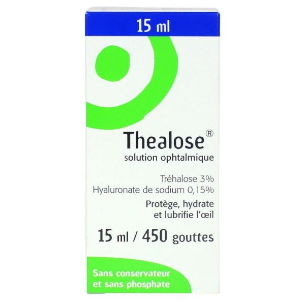 Thealose Sol Ster Ophtalmique Fl15ml