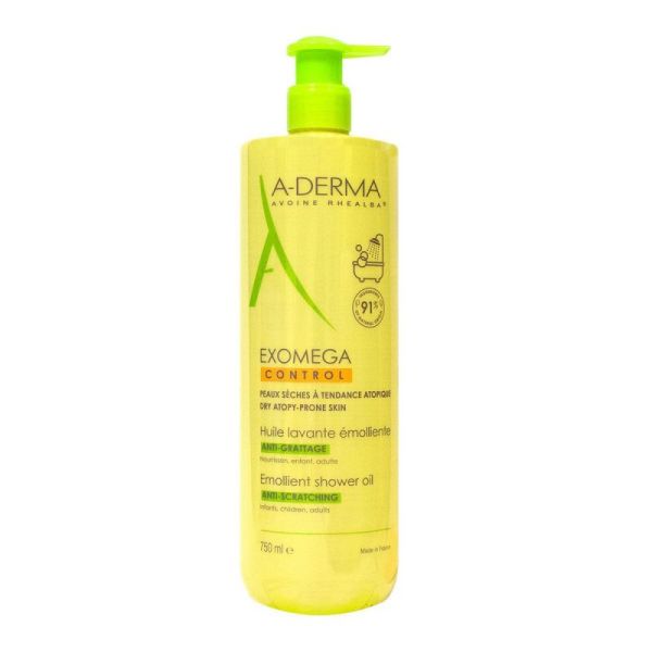 Aderma Exomega Control Huile Lavant 750ml