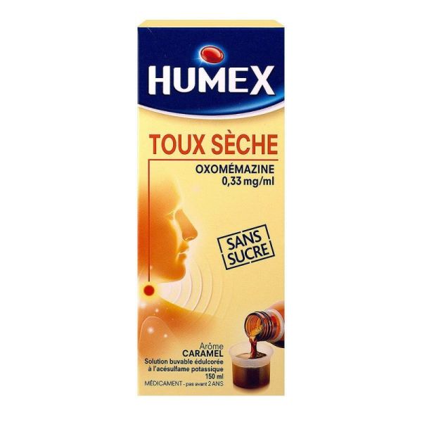 Humex Toux Seche Oxom.s/s Buv 150ml