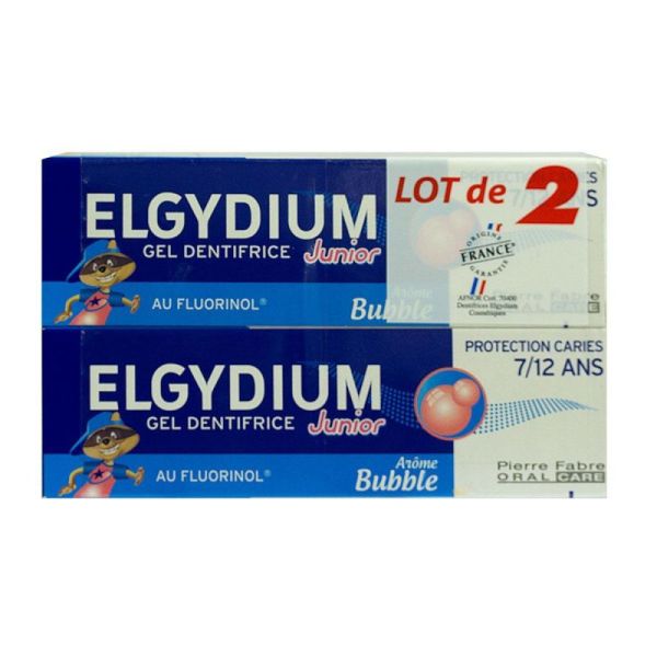 Elgydium Dentif Junior Bubble Lot2