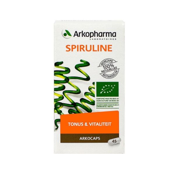 Arko Spiruline Bio 45 Glules