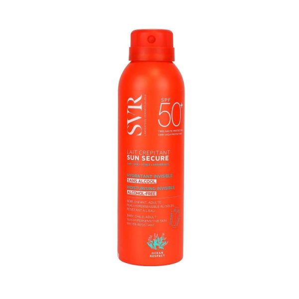 Svr Sun Secure Lait Crepitan Spf50 200ml