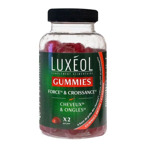 Luxeol Gummies Force Croissance Framb B60