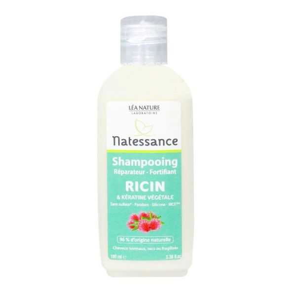 Natessance Ricin Shampooing Rep 100Ml