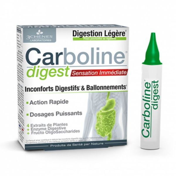 3 Chnes Carboline Digest Bte 10doses