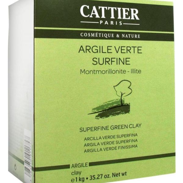 Cattier Argile Vert Surfin1kg