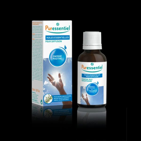 Puressentiel huiles essentielles pour diffusion Energie positive 30mL