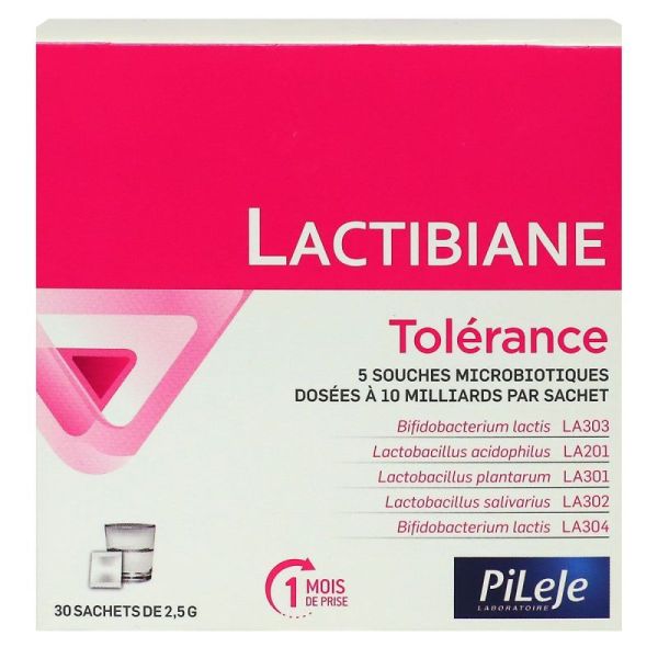 Lactibiane Tolérance 30 sachets 2,5g