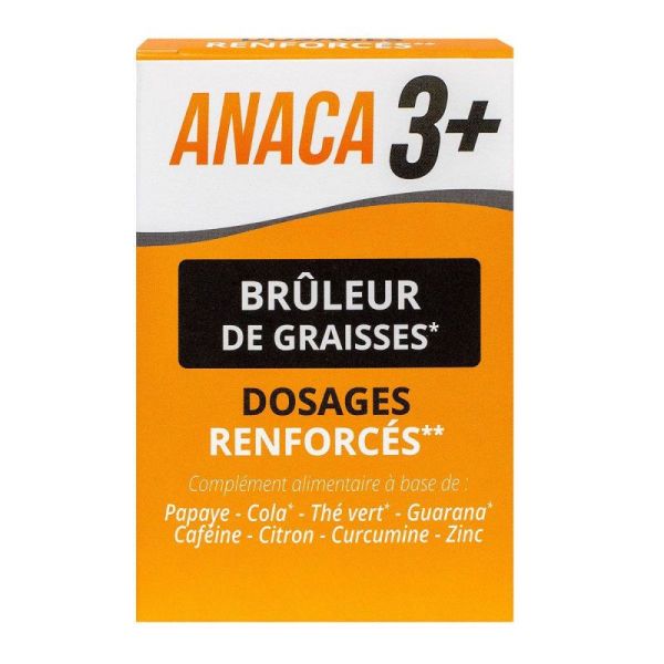 Anaca 3 Brûleur de graisses 120 gélules