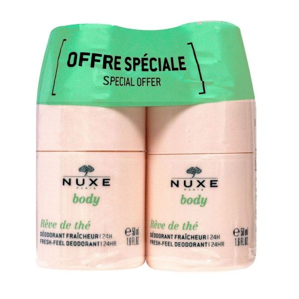 Nuxe Reve De The Duo Deo Hydr 2x50ml