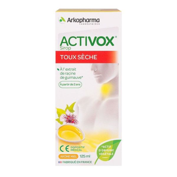 Activox Toux Sech Sir Fl125ml1