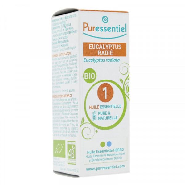 Puressentiel huile essentielle Eucalyptus radié Bio 10mL