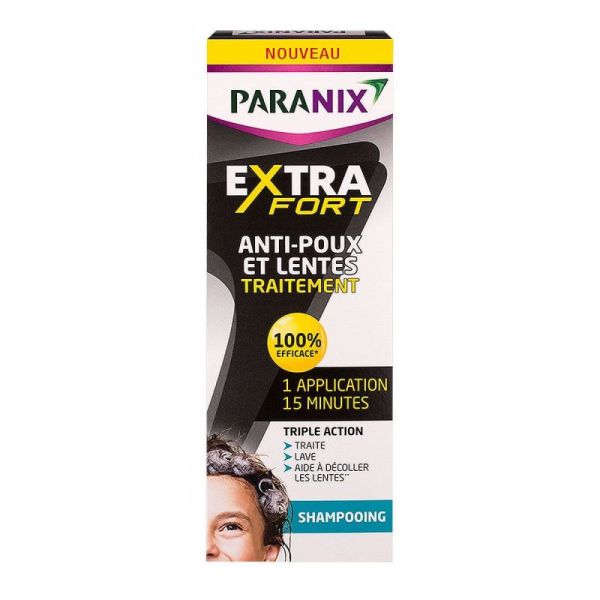 Paranix Extra Fort Shamp + Peigne 200ml