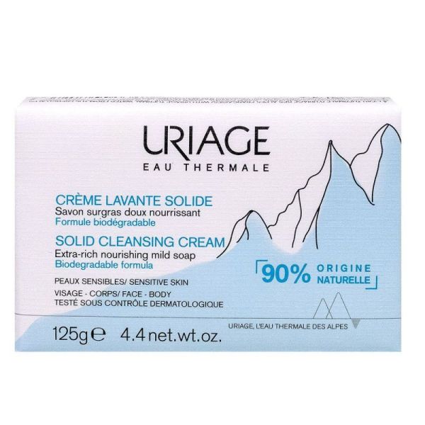 Uriage Creme Lavante Solide 125g