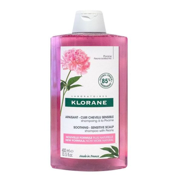 Klorane Cap Sha Pivoine Bio Fl400Ml 1