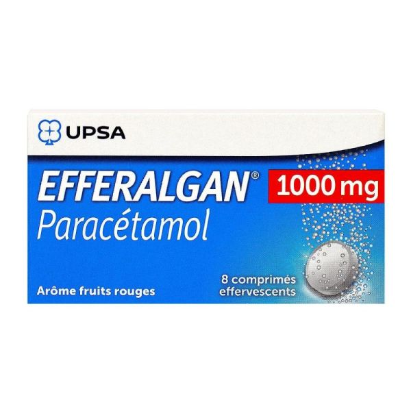 Efferalgan 1g Fr Rouges Cpr Eff8