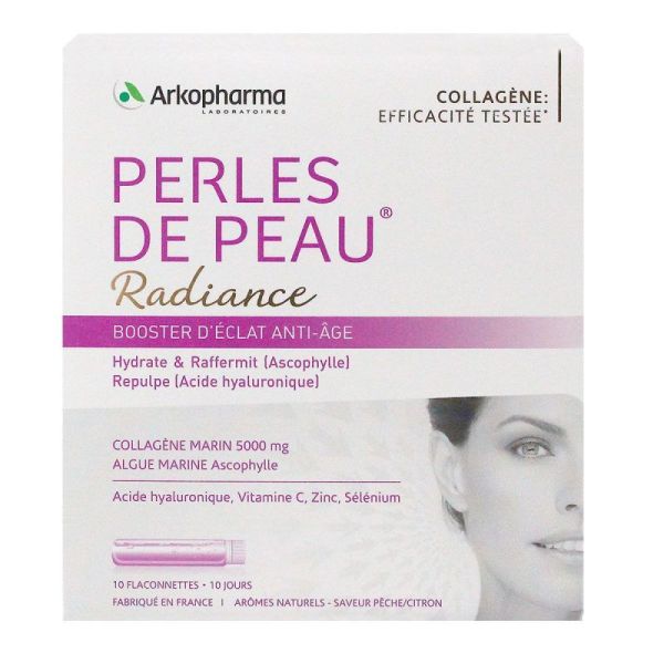 Perles de peau booster 10 flaconnettes