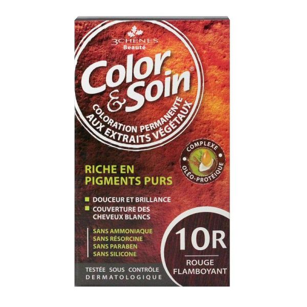Color&soin 10r Rouge Flamboyant