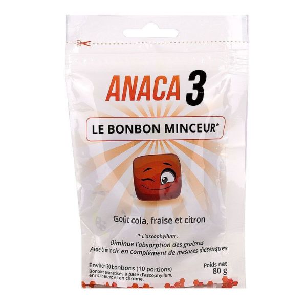 Anaca 3 Bonbon Minceur Sachet de 30