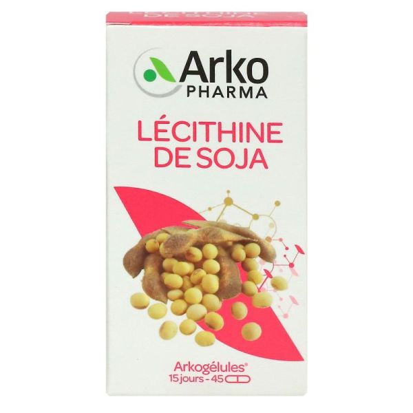 Arko Lecithine De Soja Bio 45caps