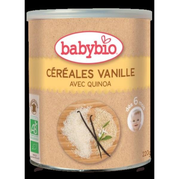 Babybio Cereale Vanille 220g 51010