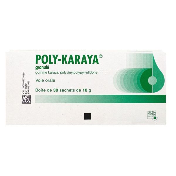 Poly Karaya Granules Bte 30