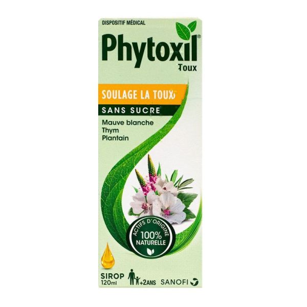 Phytoxil sirop Mauve blanche 120mL